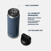 YETI x MLB™ Fandom Collection Sox™ Rambler® 26 oz Water Bottle