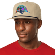 Wood Duck Flat Brim Rope Hat